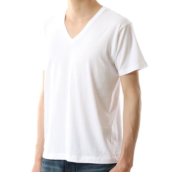 ヘインズ ジャパンフィット Vネック Tシャツ 2枚組 Hanes JAPAN FIT V-NECK T-SHIRTS 5.3oz 2P WHITE h5355-010 ホワイト 白 TEE 5.3オンス インナー｜ltd-online｜02
