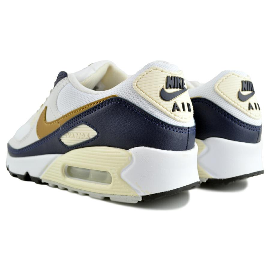 Nike Air Max 90 ホワイト/ネイビー/ゴールド Nike Air Max 90 ホワイト ネイビー ゴールド スニーカー - メルカリ