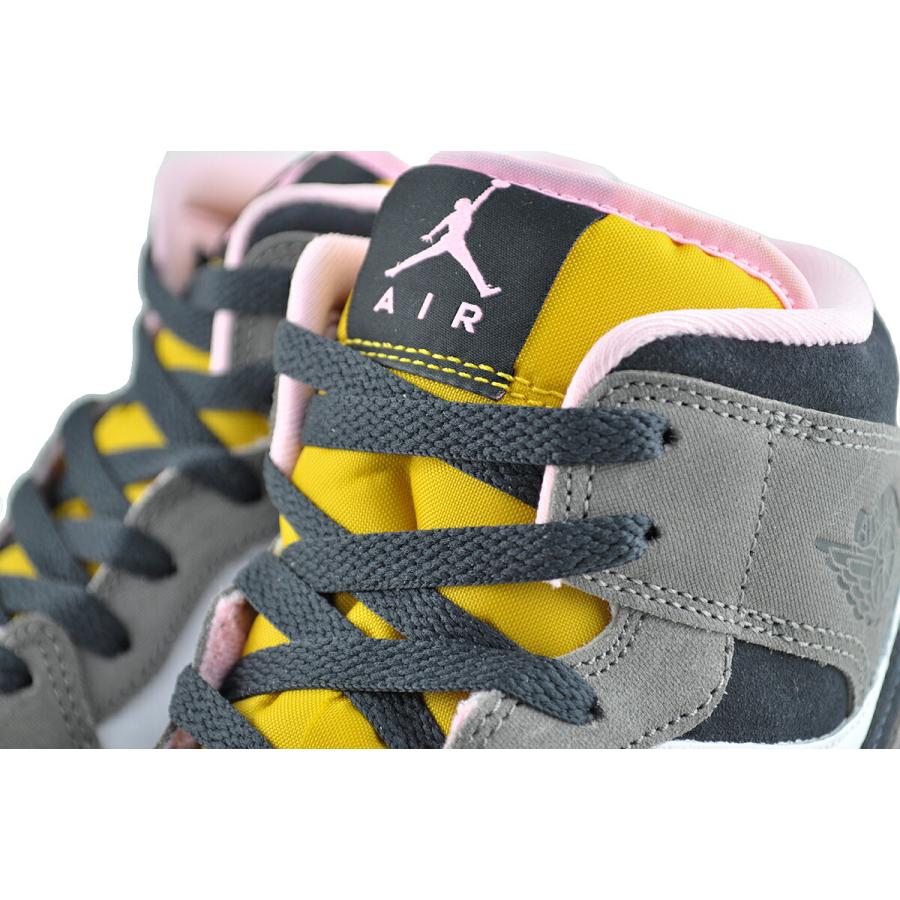 エア ジョーダン 1 ナイキ ミッド SE ホワイト オイルグレー ケイブ