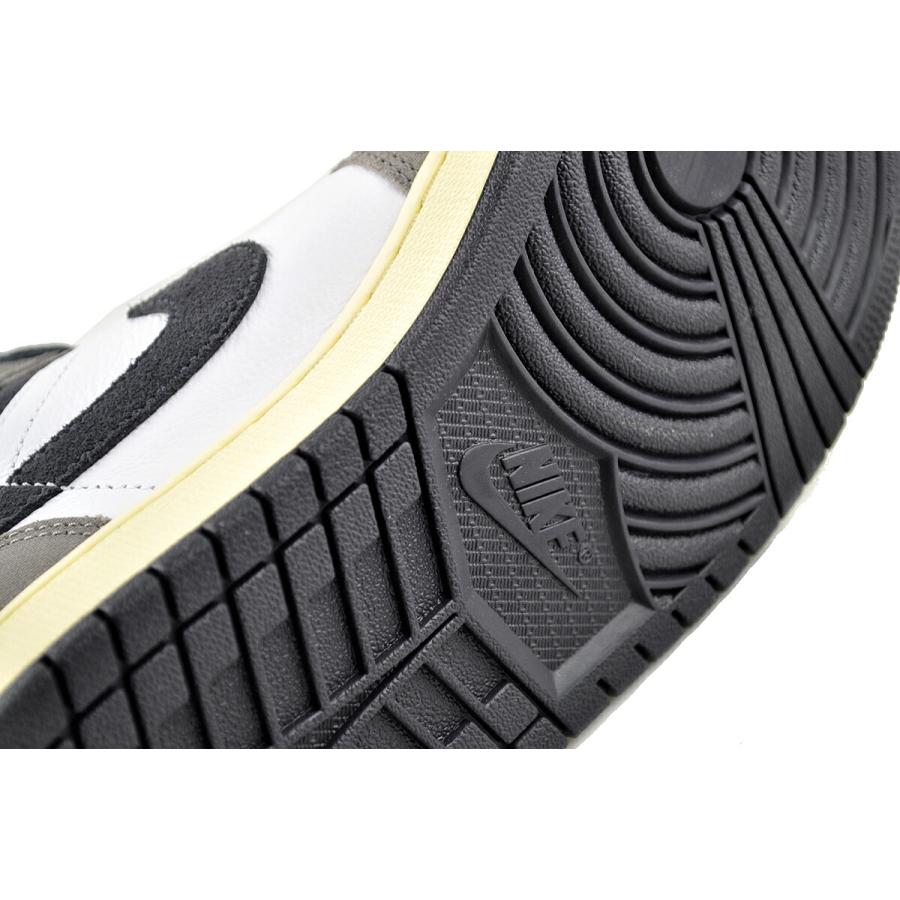 エア ジョーダン 1 ナイキ ミッド SE ホワイト オイルグレー ケイブ