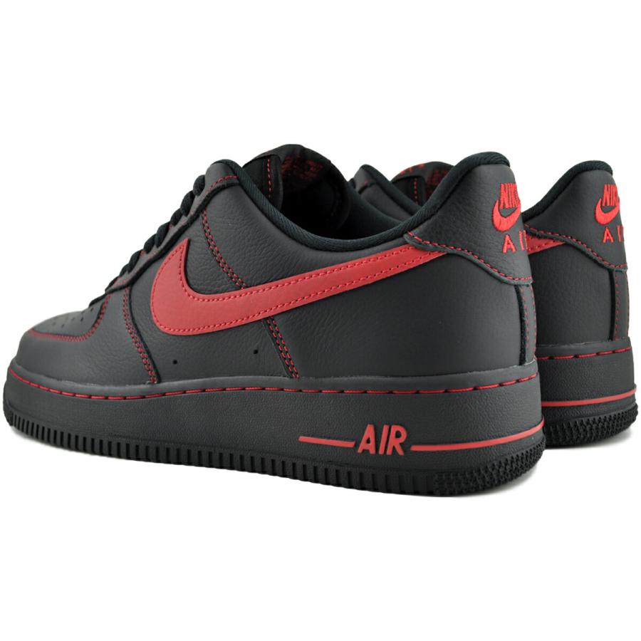 エア フォース 1 ナイキ '07 LV8 ブラック ユニバーシティレッド NIKE