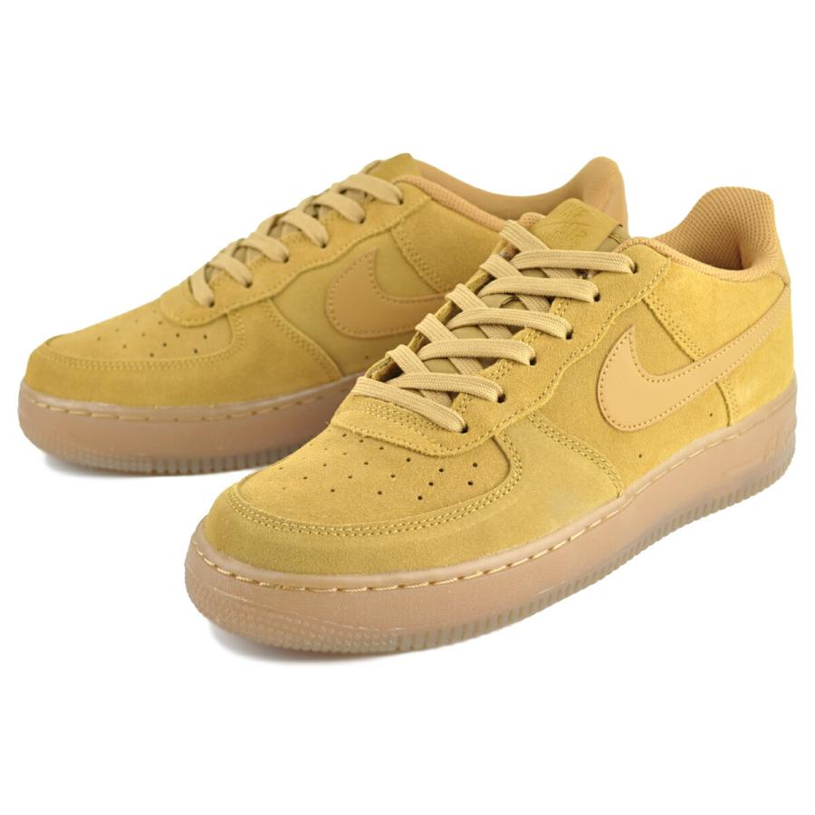 【新品】24cm NIKE エアフォース1 GS Wheat（ウィート） NIKE ナイキ エアフォース 1 LV8 GS ウィート ガム ライトボーン