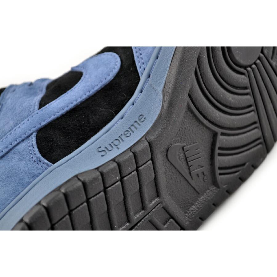 ナイキ × シュプリーム SB ダンク ロー OG QS オーシャンフォグ ブラック NIKE SB DUNK LOW OG QS SUPREME ocean fog/ocean fog-blk hq8487-400の画像