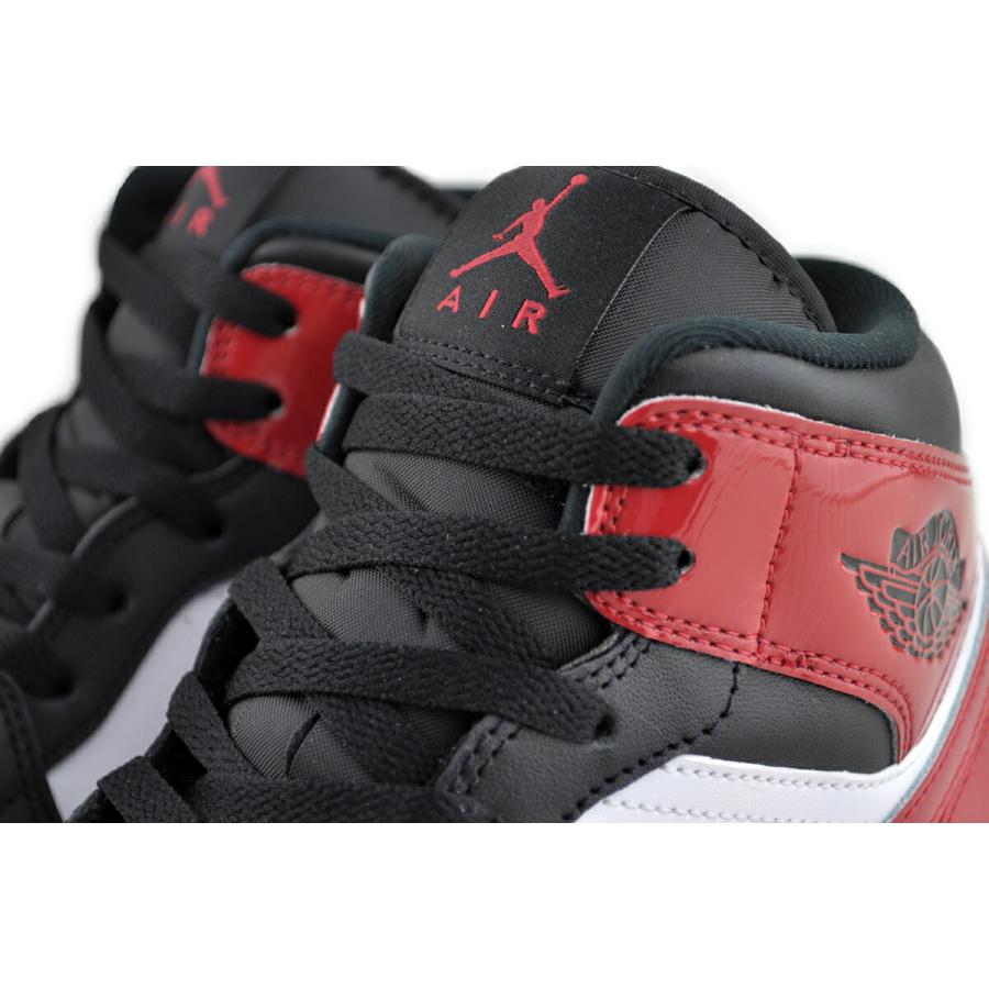 エア ジョーダン 1 ナイキ ミッド SE ブラック バーシティレッド