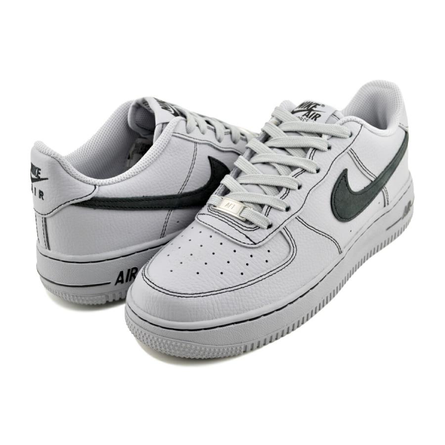 【美品】メンズ ナイキ エア フォース 1 LV8 3 エア フォース 1 ナイキ LV8 3 GS ウルフグレー ブラック NIKE AIR