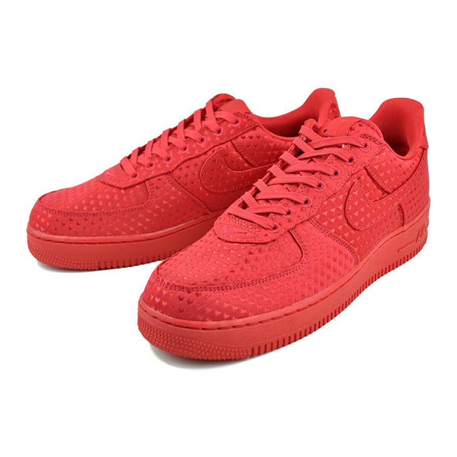 NIKEナイキエアフォース1バレンタインレッドハート22.5cm美品 エア フォース 1 ナイキ レトロ バレンタインデー ユニバーシティ