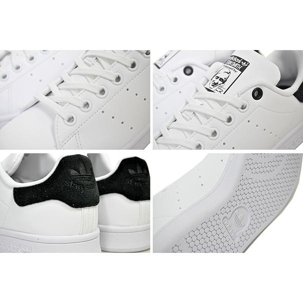 アディダス スタンスミス ガールズ adidas STAN SMITH J FTWWHT/FTWWHT/CBLACK id7281 レディース スニーカー ホワイト ブラック｜ltd-online｜04