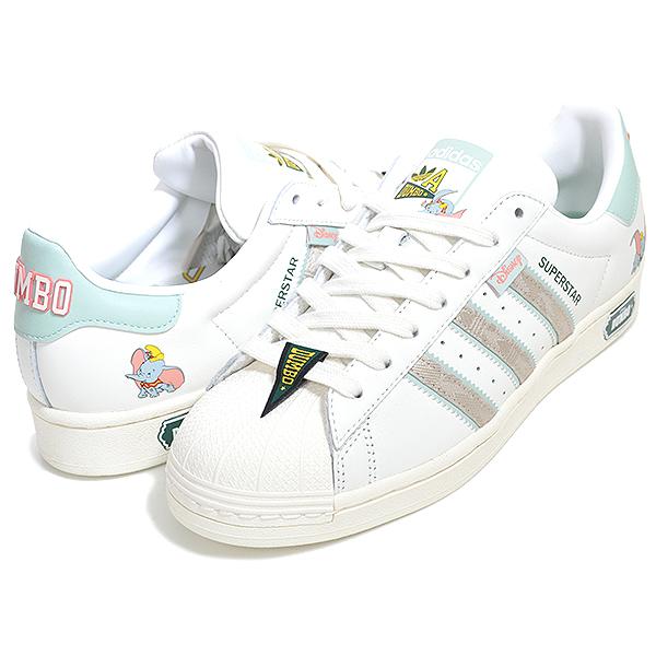 アディダス スーパースター ディズニー ダンボ adidas SUPERSTAR DISNEY DUMBO CWHITE/WONBEI/CWHITE ie5880 ユニセックス ベージュ レディース｜ltd-online｜02