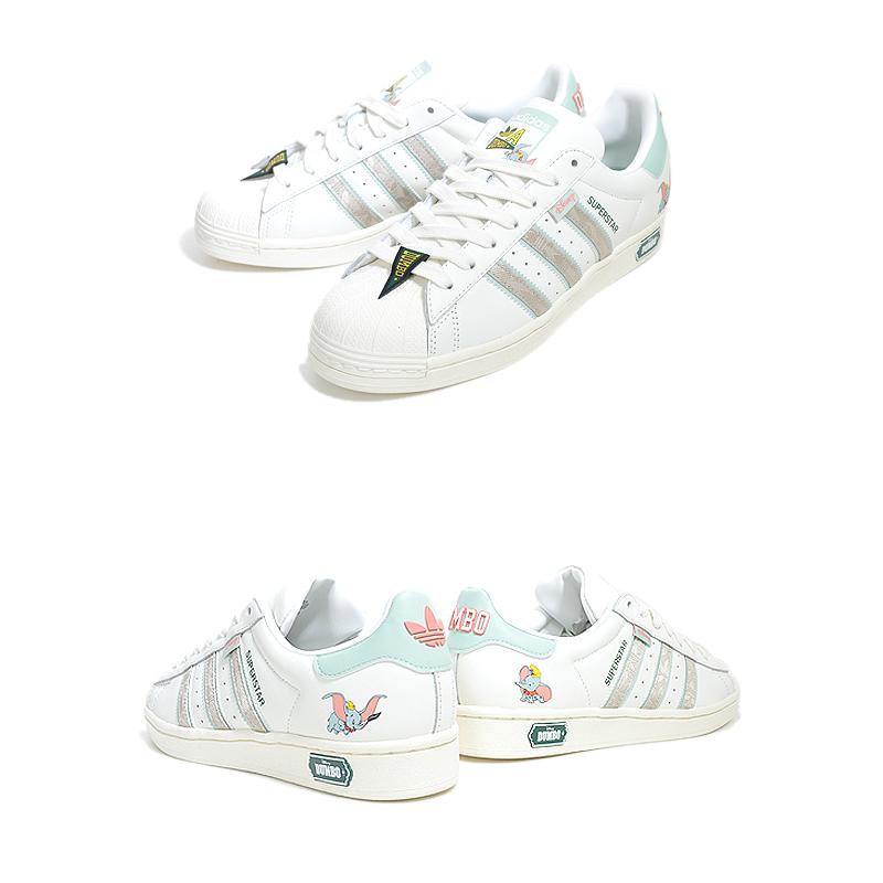 アディダス スーパースター ディズニー ダンボ adidas SUPERSTAR DISNEY DUMBO CWHITE/WONBEI/CWHITE ie5880 ユニセックス ベージュ レディース｜ltd-online｜03