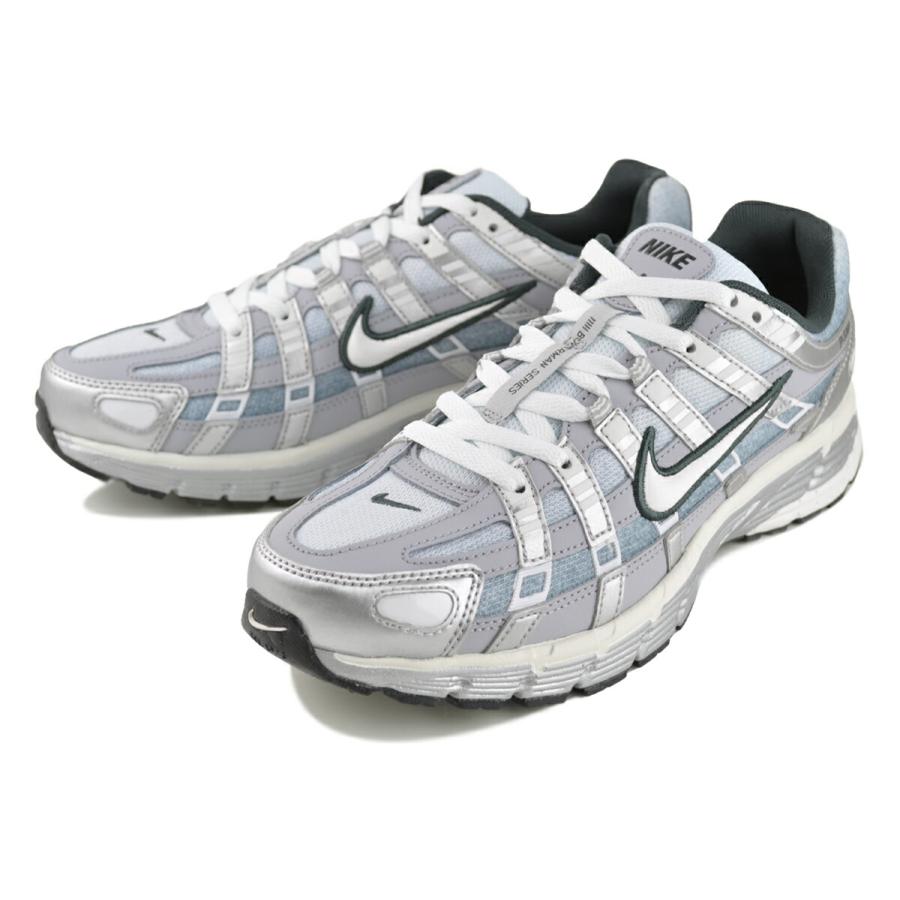 NIKE（ナイキ） P-6000 メタリックシルバー サミットホワイト NIKE P