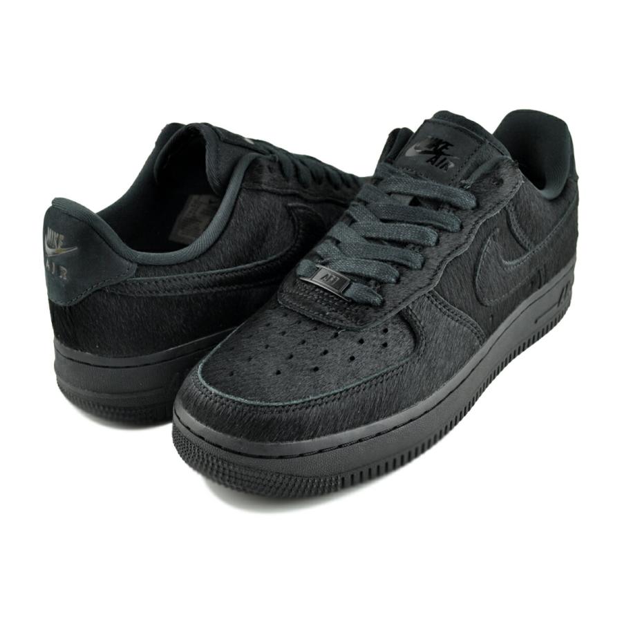NIKE（ナイキ） ウィメンズ エア フォース 1 07 ポニー ブラック オフ