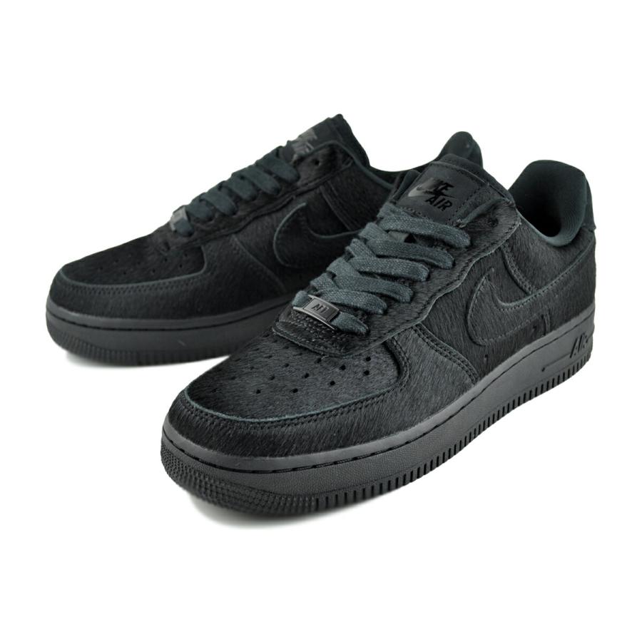 NIKE（ナイキ） ウィメンズ エア フォース 1 07 ポニー ブラック オフ