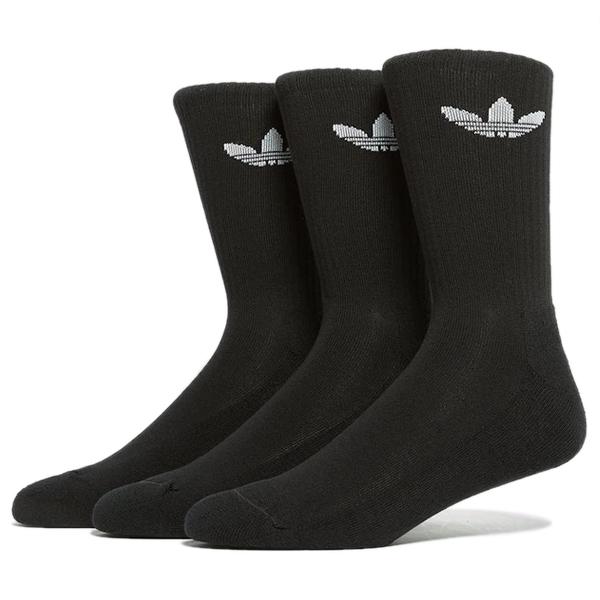 adidas Originals アディダス クッション トレフォイル クルーソックス