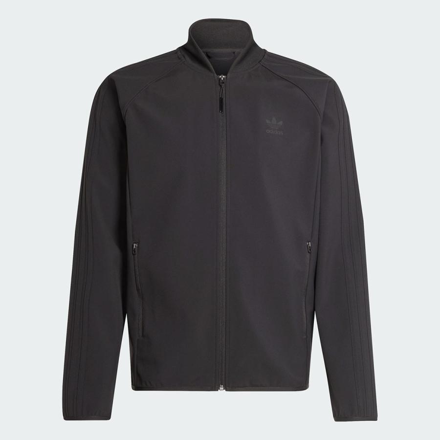 adidas（アディダス） スーパースター トラック トップ ブラック
