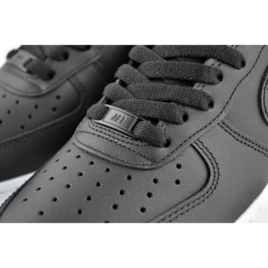 ナイキ ウィメンズ エアフォース1 '07 SE ブラック ニュートラルグレー ホワイト NIKE WMNS AIR FORCE 1 07 SE blk/blk-neutral grey-wht io4837-001の画像