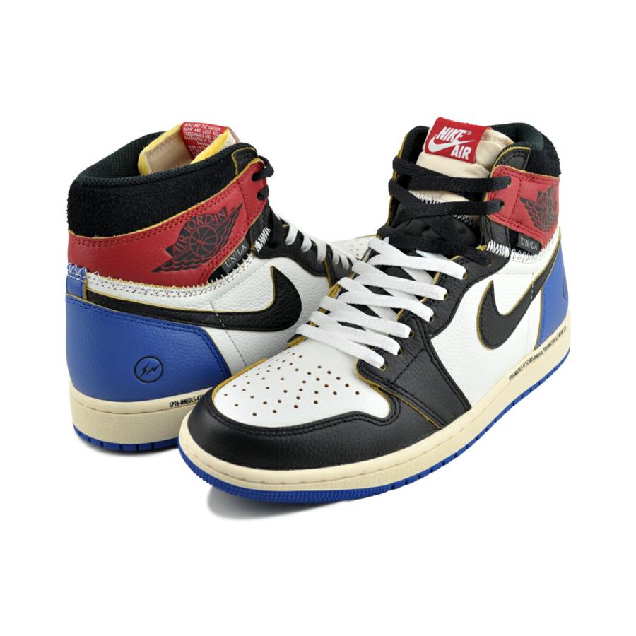 エアジョーダン1ハイ　フラグメント　LJR Fragment x UNION x Nike Air Jordan 1 Retro High OG SP “Black and