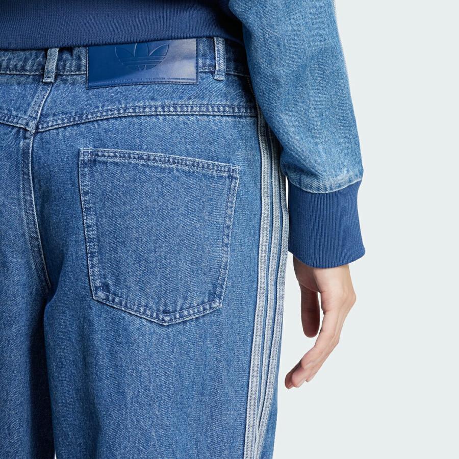 adidas アディダス ウィメンズ デニム 3ストライプ パンツ