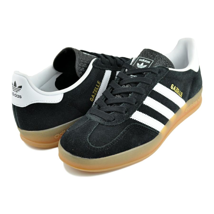アディダス adidas スニーカー ガゼル インドア Gazelle Indoor コアブラック/フットウェアホワイト/ガム JI2060 adidas（アディダス） ガゼル インドア コアブラック フットウェア