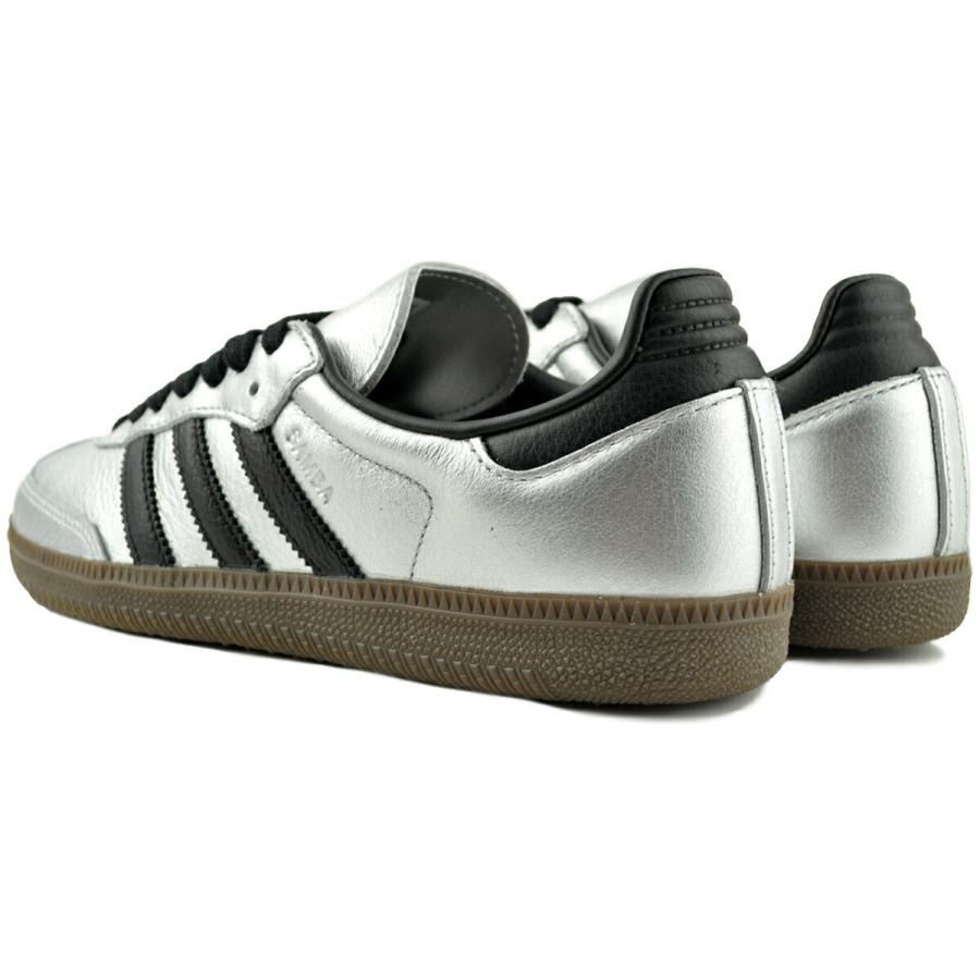 adidas（アディダス） サンバ OG ウィメンズ シルバーメタリック コア
