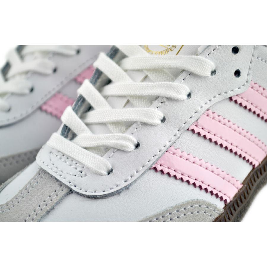 adidas（アディダス） サンバ OG C フットウェアホワイト クリアピンク