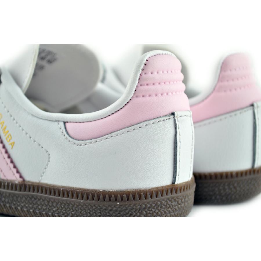 adidas（アディダス） サンバ OG C フットウェアホワイト クリアピンク