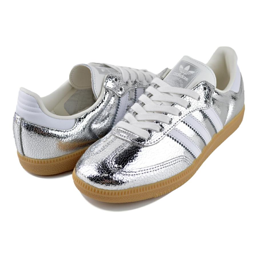 adidas（アディダス） サンバ OG ウィメンズ シルバーメタリック