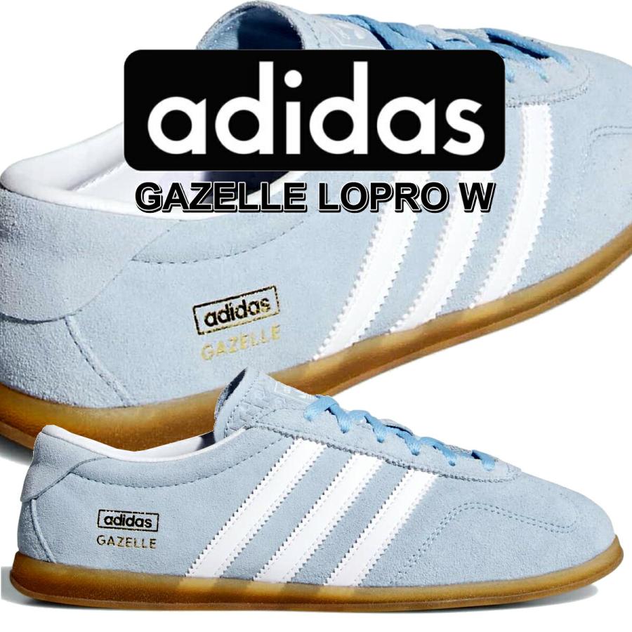 adidas（アディダス） ガゼル ロー プロ ウィメンズ クリアスカイ