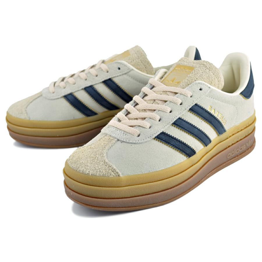 adidas（アディダス） ガゼル ボールド ウィメンズ クリームホワイト