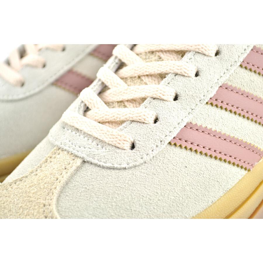 アディダス　ガゼルボールド　Cream White 23 adidas Gazelle Bold Shoes - White | Free Shipping with adiClub