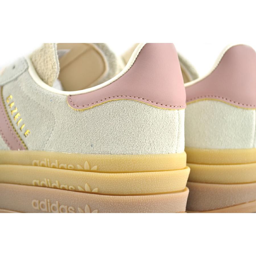アディダス　ガゼルボールド　Cream White 23 adidas Gazelle Bold Shoes - White | Free Shipping with adiClub