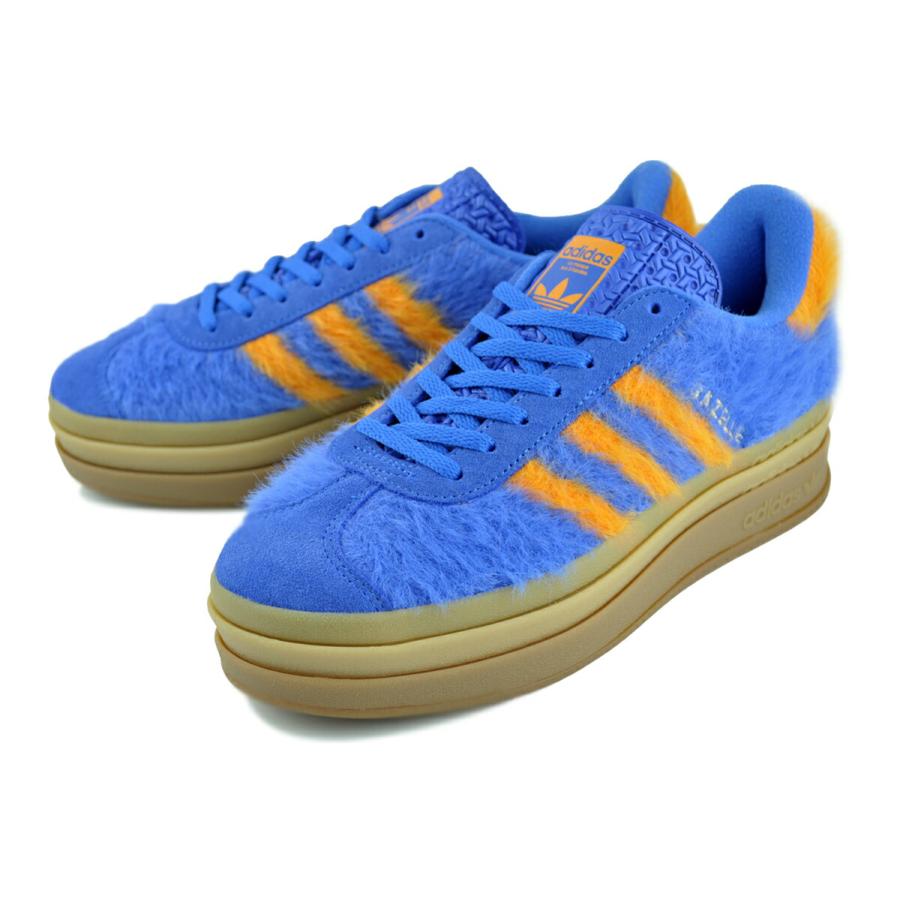 adidas（アディダス） ガゼル ボールド ウィメンズ ブルー オレンジ