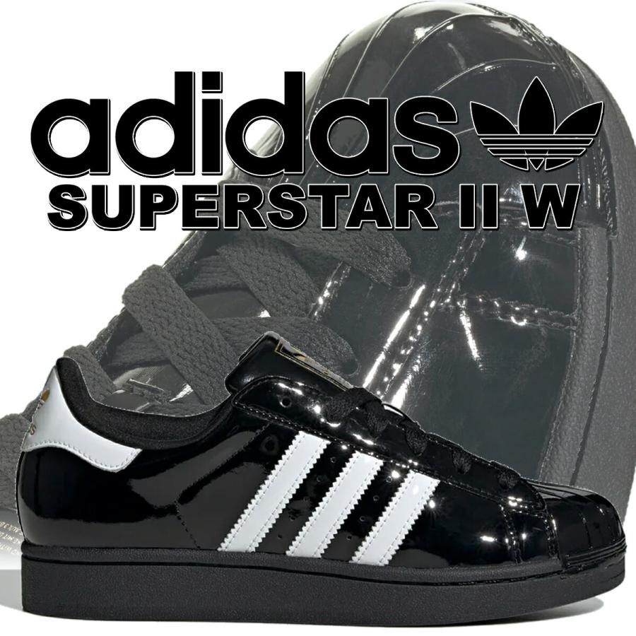 adidas（アディダス） スーパースター 2 ウィメンズ コアブラック