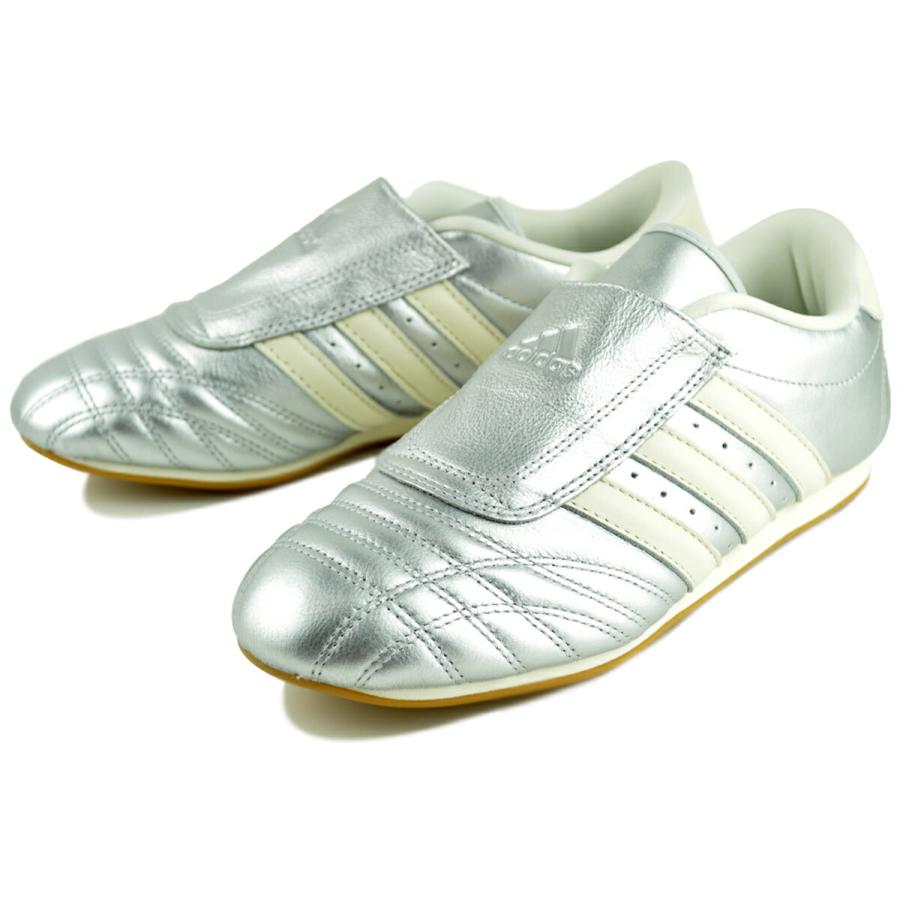 adidas（アディダス） テコンドー ウィメンズ シルバーメタリック オフホワイト ガム adidas TAEKWONDO W SILVMT ...
