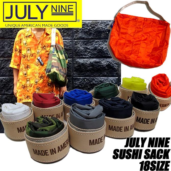 JULY NINE（ジュライ ナイン） ロールアップ トート スシ サック JULY