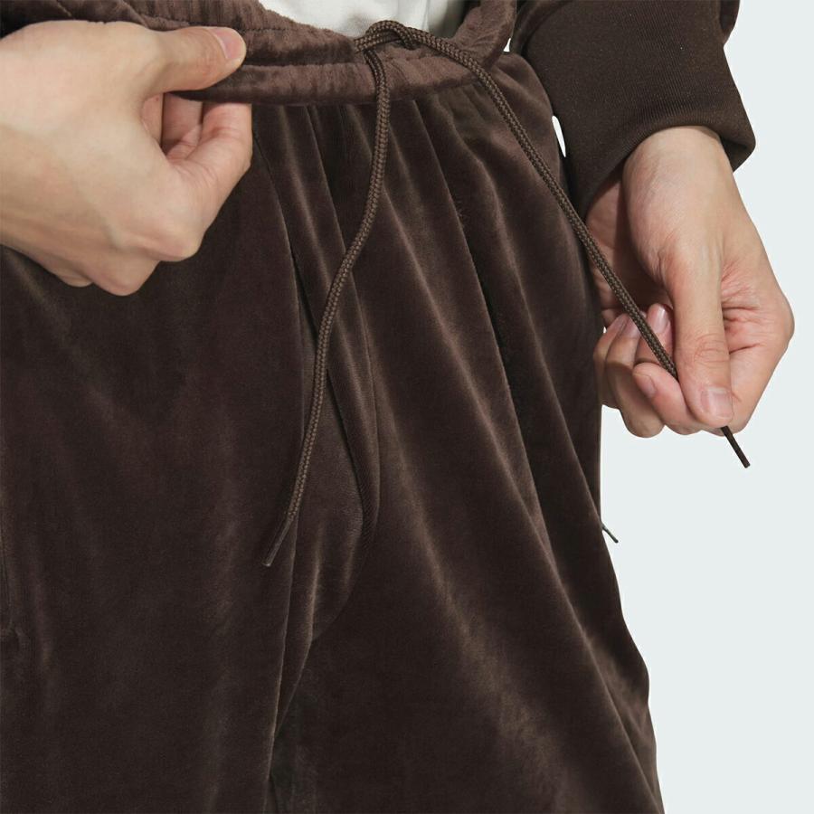 adidas アディダス ファイヤーバード ベロア トラックパンツ ダーク