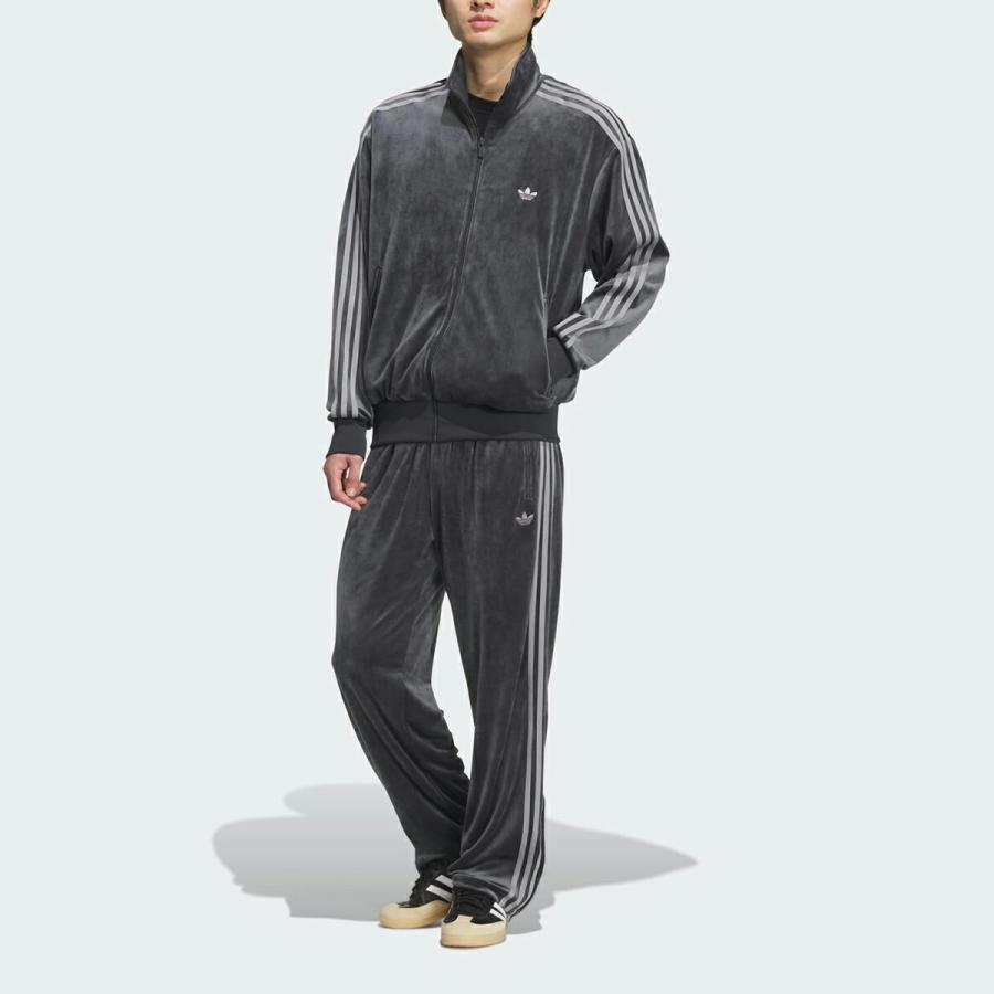 adidas アディダス ファイヤーバード ベロア トラックパンツ