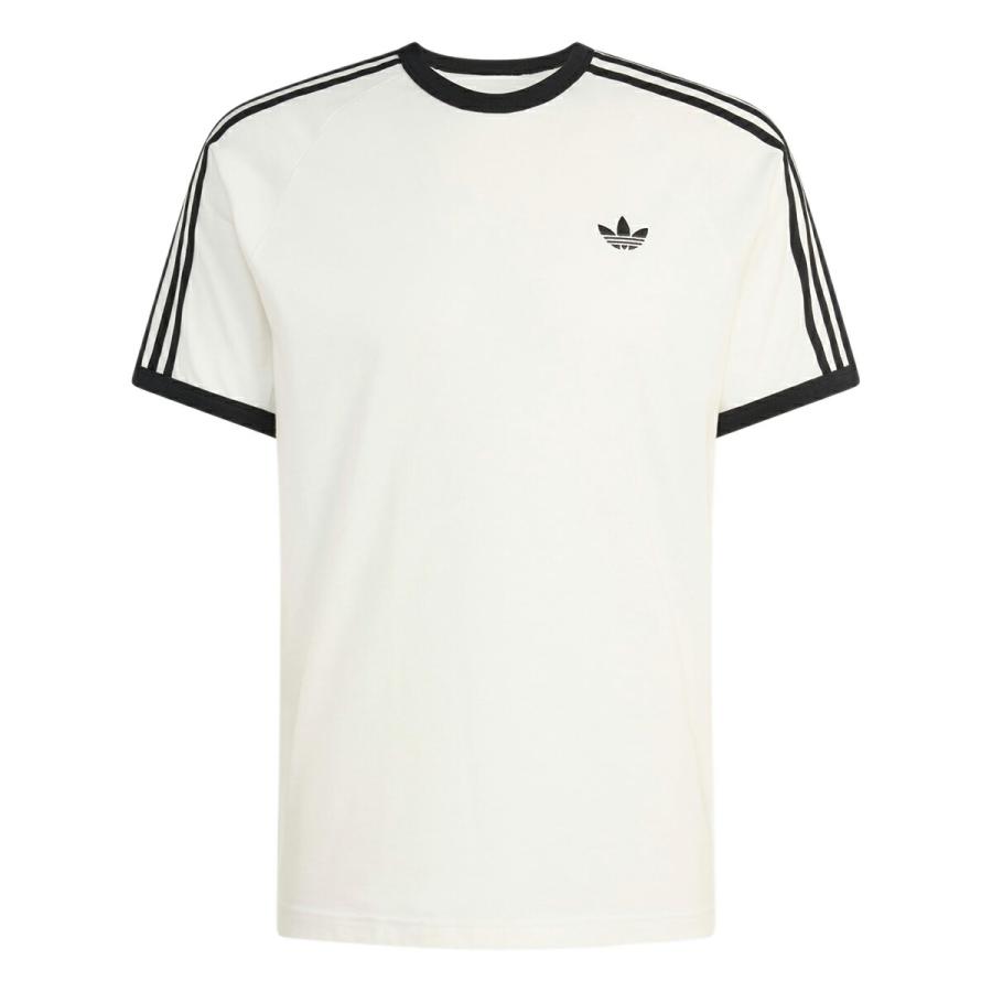 adidas（アディダス） U スリー ストライプス Tシャツ ホワイト adidas