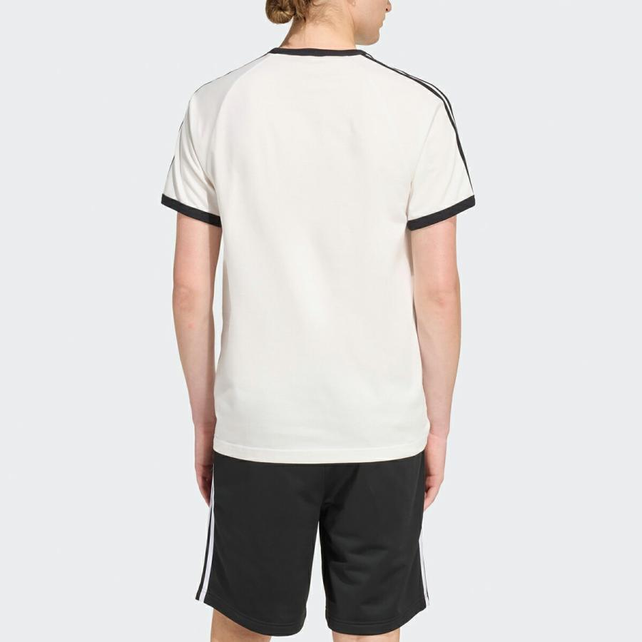 adidas（アディダス） U スリー ストライプス Tシャツ ホワイト adidas