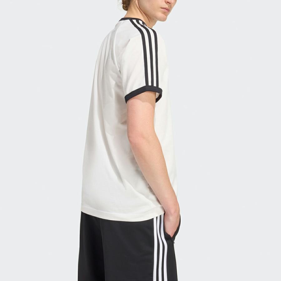 adidas（アディダス） U スリー ストライプス Tシャツ ホワイト adidas