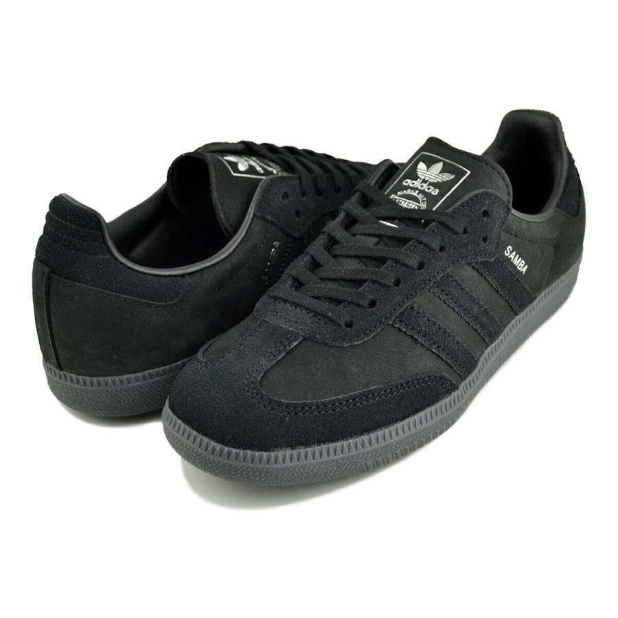 adidas（アディダス） サンバ OG コアブラック シルバーメタリック