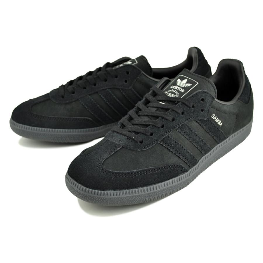 adidas（アディダス） サンバ OG コアブラック シルバーメタリック