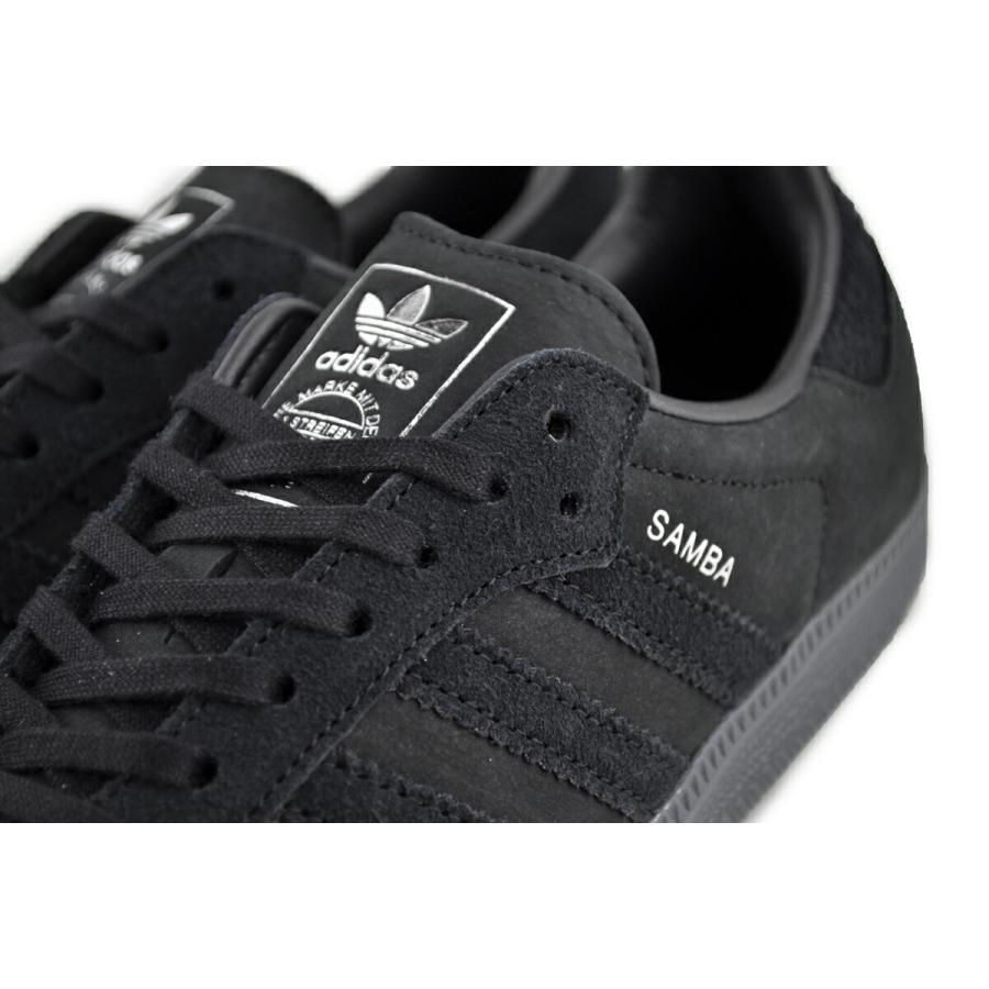 adidas（アディダス） サンバ OG コアブラック シルバーメタリック