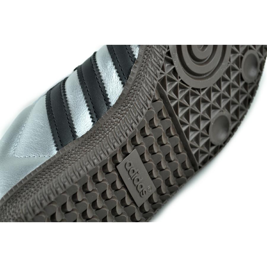adidas（アディダス） サンバ OG シルバーメタリック コアブラック