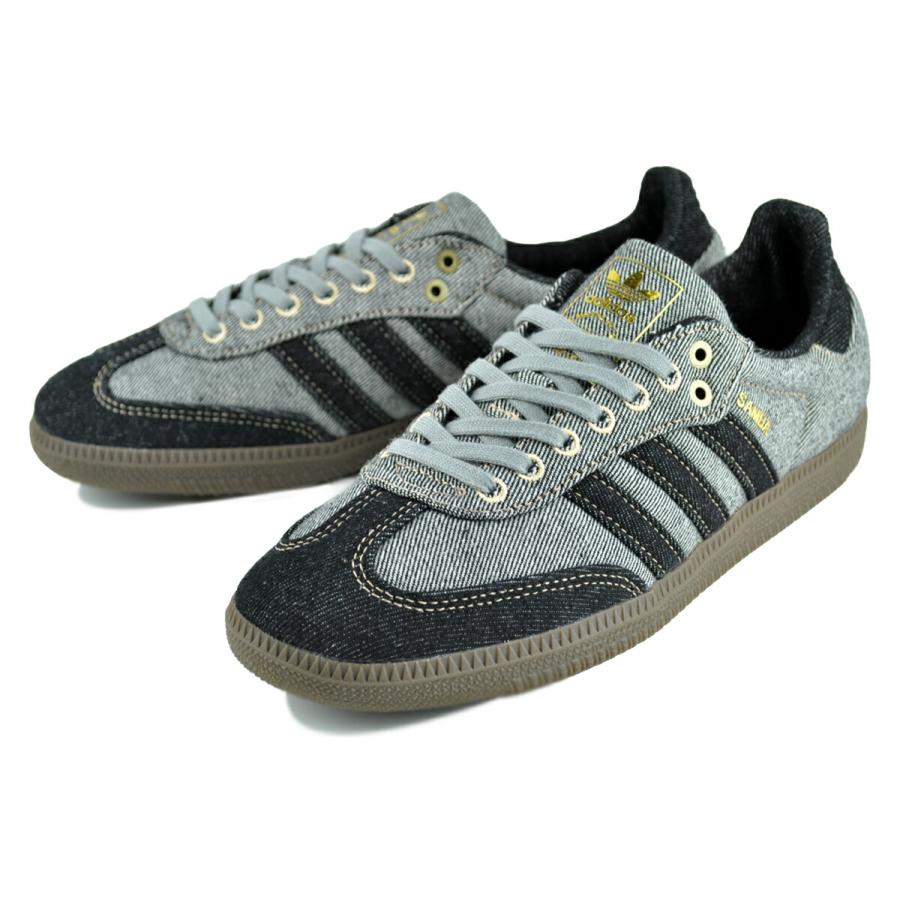 adidas（アディダス） サンバ OG グレー コアブラック ガム adidas