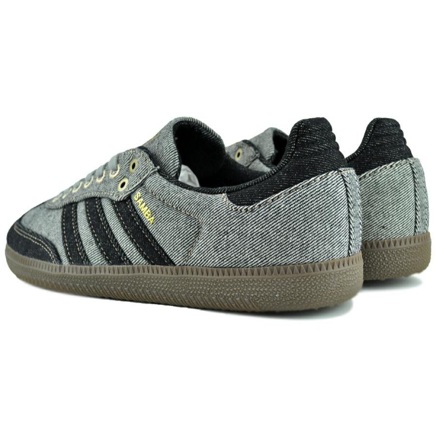 adidas（アディダス） サンバ OG グレー コアブラック ガム adidas