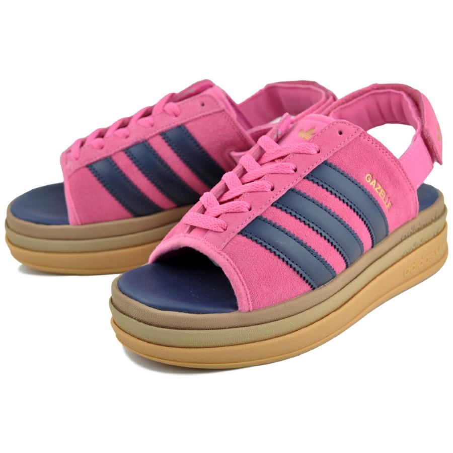 adidas（アディダス） ガゼル ボールド サンダル ウィメンズ ピンク