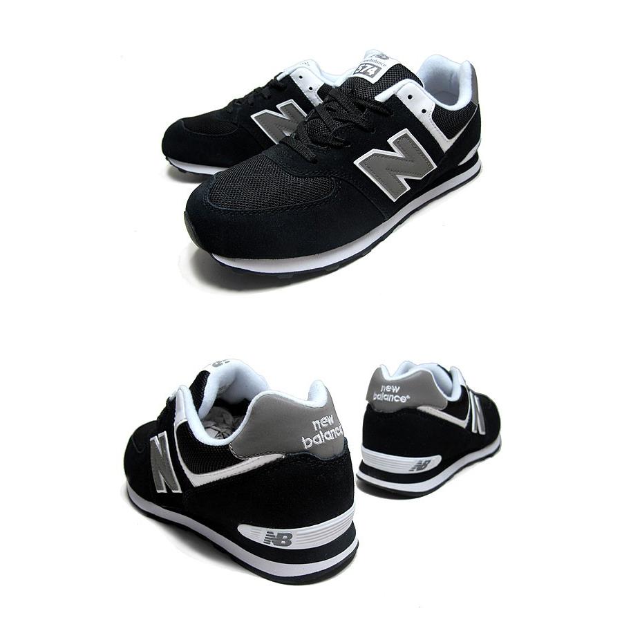 New Balance（ニューバランス） スニーカー 574 ブラック レディース