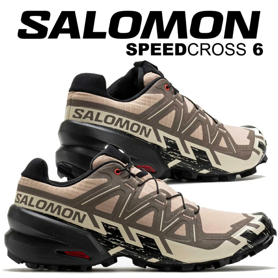 SALOMON（サロモン） スピードクロス 6 ナチュラル ブラック