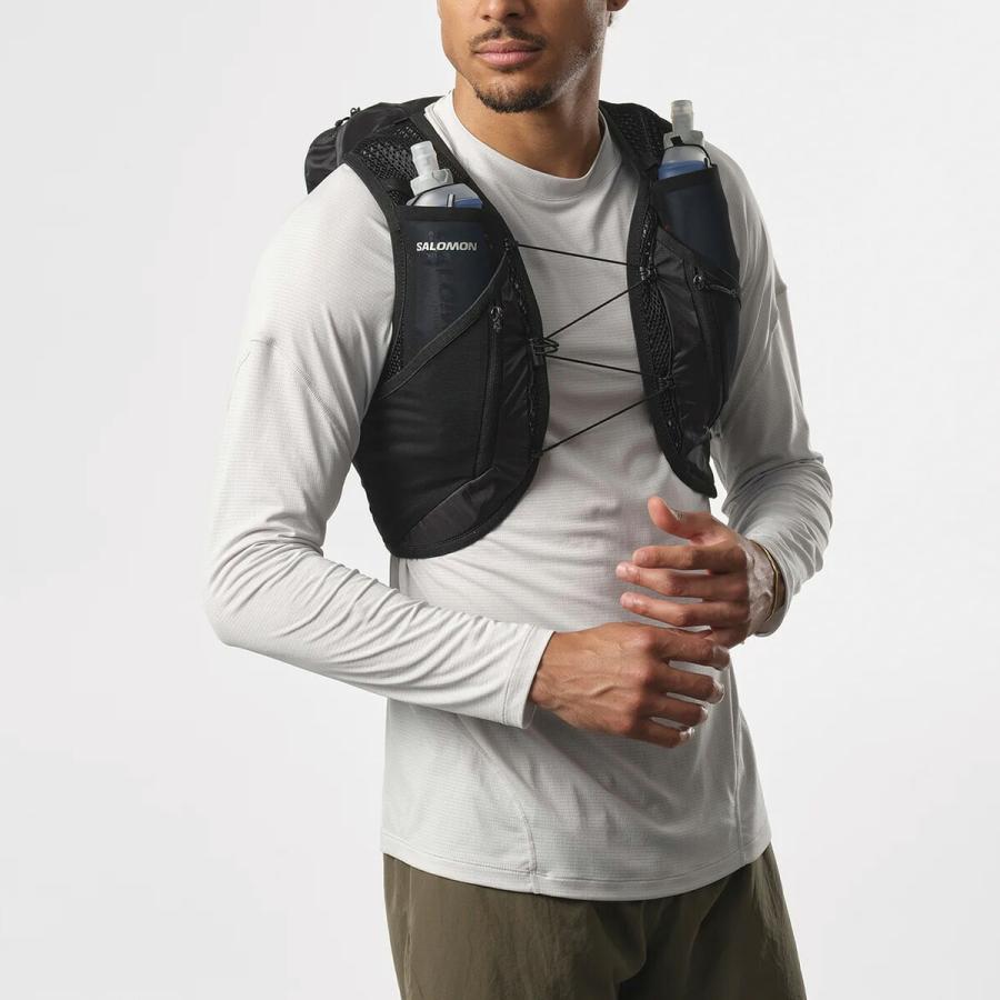 SALOMON（サロモン） アクティブスキン 12 ブラック メタル SALOMON