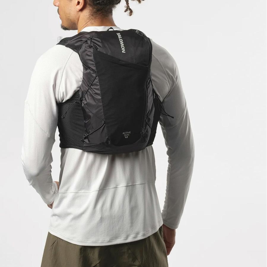 SALOMON（サロモン） アクティブスキン 12 ブラック メタル SALOMON